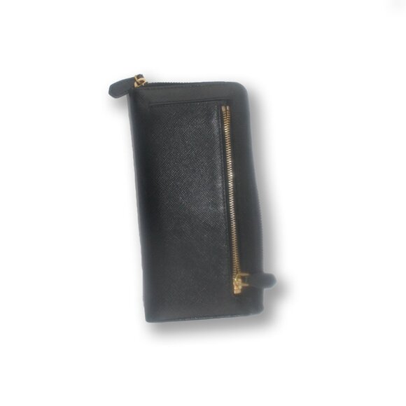 Prada Saffiano Leather Zip-Around Wallet - Picture 9 of 10